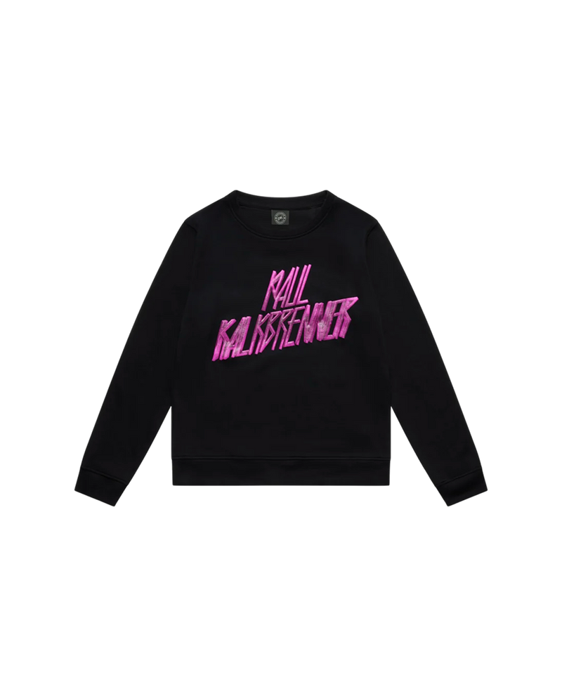 PK Pink Cursive Sweater Black Girl