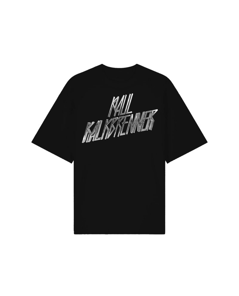 PK Silver Print Shirt Black Men