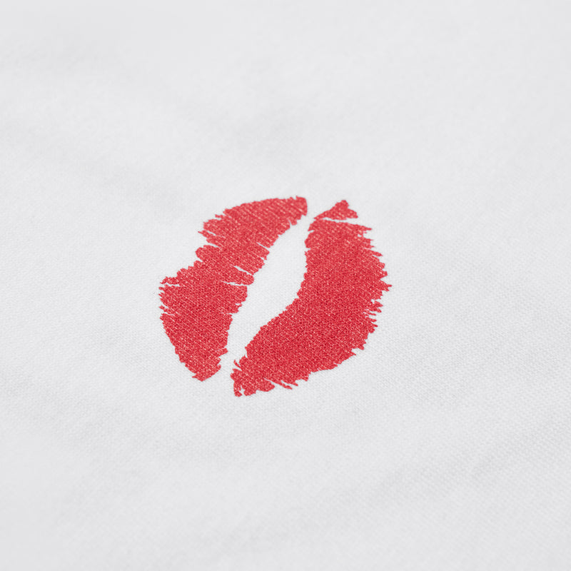 PK Lipstick Shirt White Girl
