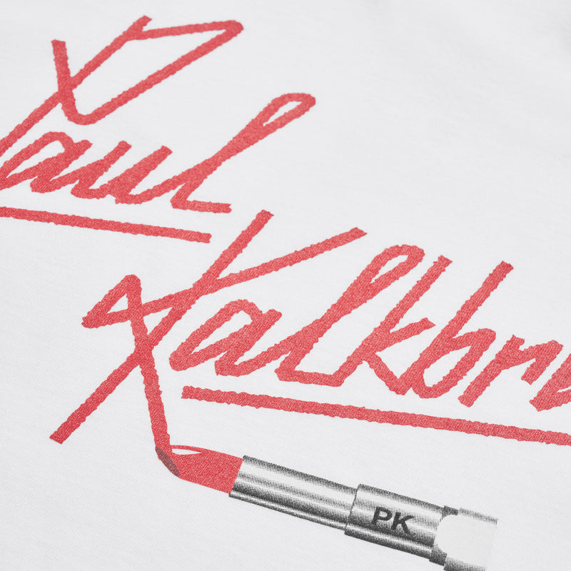 PK Lipstick Shirt White Girl