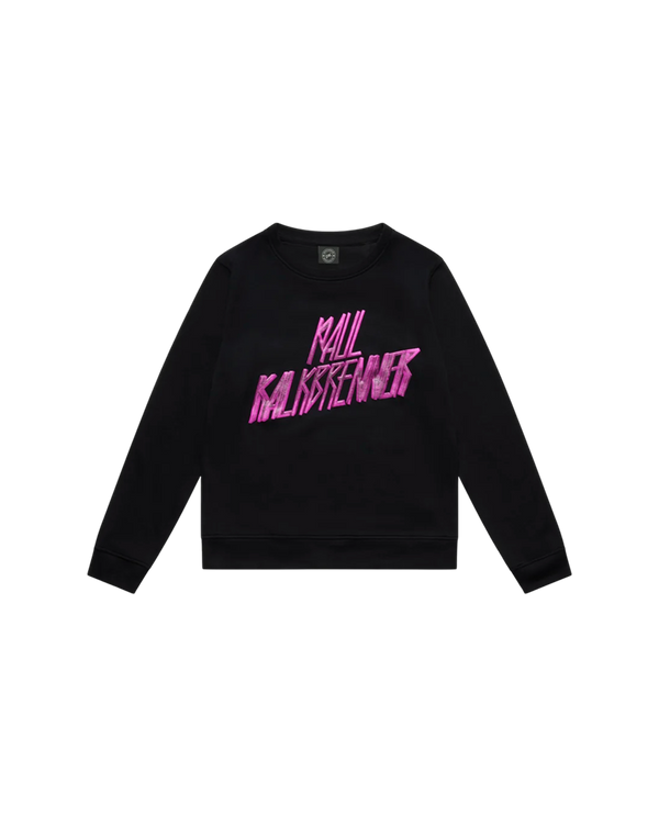 PK Pink Cursive Sweater Black Girl