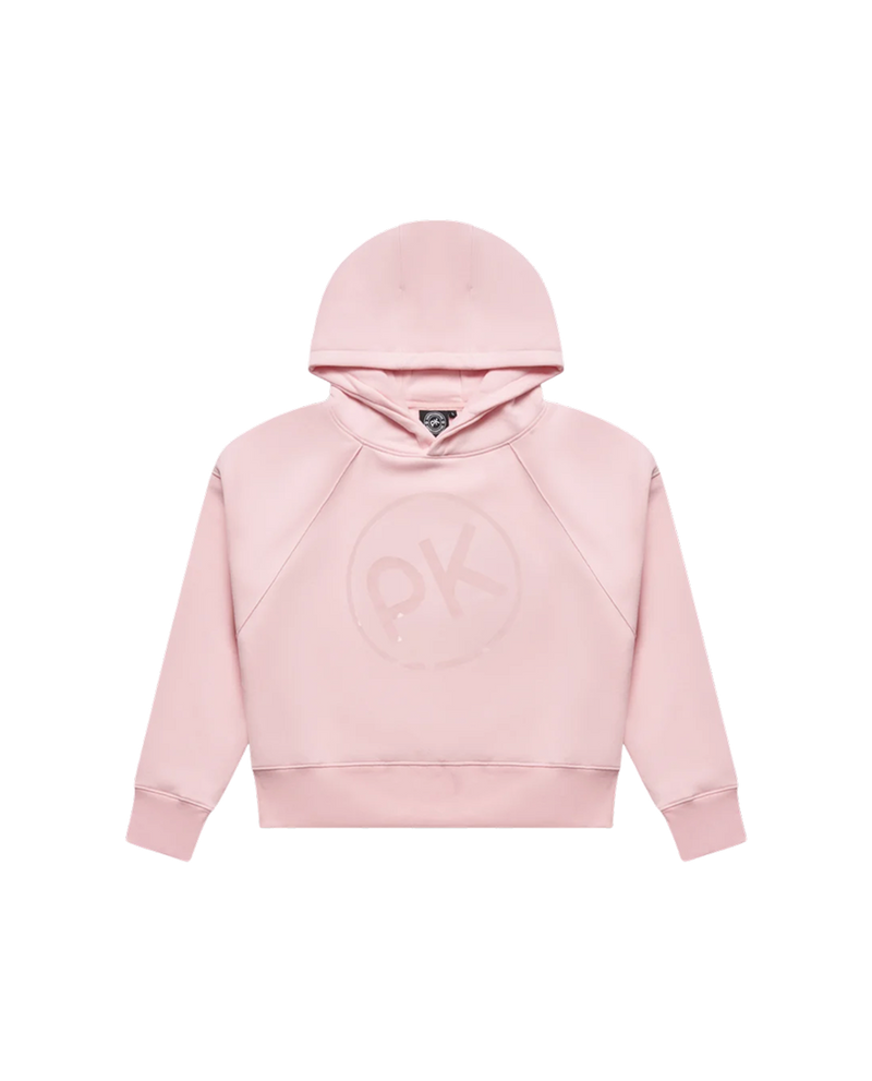 PK Round Glossy Hoody Pink Girl