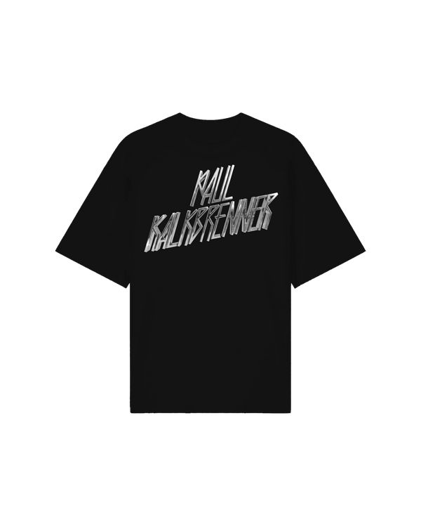 PK Silver Print Shirt Black Men