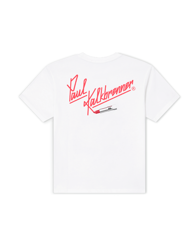 PK Lipstick Shirt White Girl