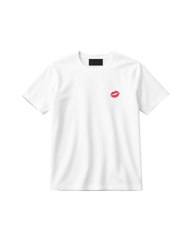 PK Lipstick Shirt White Girl