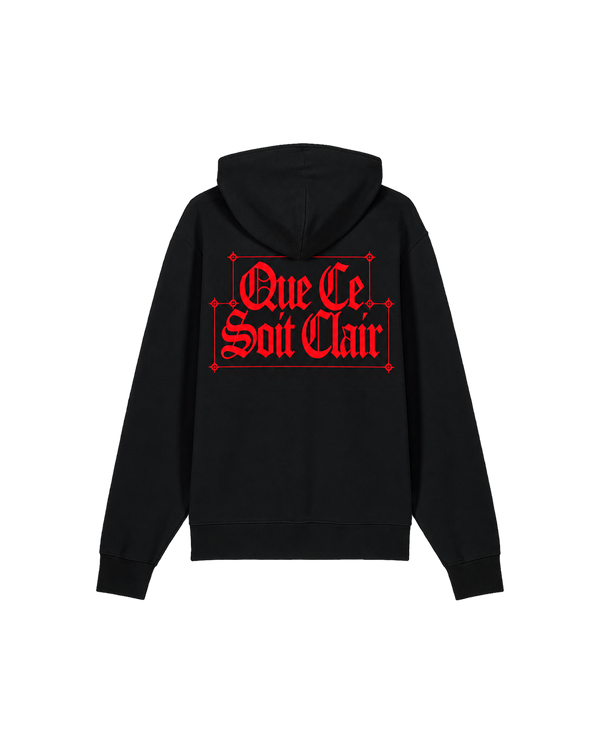 Que Ce Soit Clair Hoodie